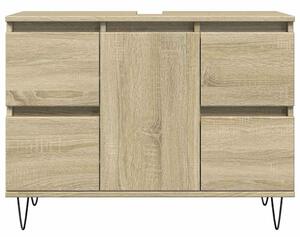 Koupelnová skříňka dub sonoma 80 x 33 x 60 cm kompozitní dřevo