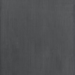 Úložné regály Ethan - masivní borovice - 60x30x105 cm | šedý