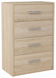 Komoda Matkam 60 x 35 x 75 cm dub sonoma matný