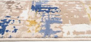 Kusový koberec Dina béžovomodrý 80x150cm