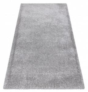 Kusový koberec shaggy Flufy šedý 200x290cm