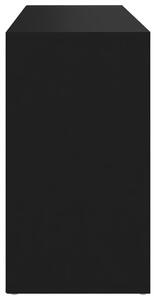 Lavice s botníkem Axell - 103x30x54,5 cm | černá