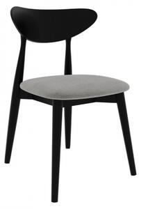 Jídelní židle ST80, Barva: černá, Potah: Magic Velvet 2217 Mirjan24 5903211142161