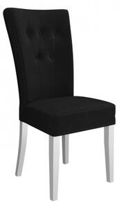 Čalouněná jídelní židle ST67, Barva: bílý polomatný, Potah: Magic Velvet 2250 Mirjan24 5903211142796