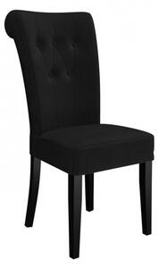 Jídelní židle ST65, Barva: bílý polomatný, Potah: Magic Velvet 2217 Mirjan24 5903211143113