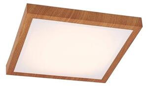 Lindby - Vaino LED Stropní Lampa L37,5 Light Wood/WhiteLindby - Lampemesteren