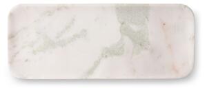 Luxusní bílý mramorový podnos Marble white - 30*12*1,5cm