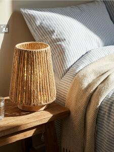 Sinsay - Pletená LED stolní lampa - béžová