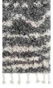Kusový koberec shaggy Aron šedý 140x200cm