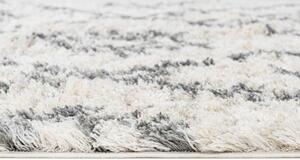 Kusový koberec shaggy Azteco krémově šedý 2 140x200cm