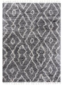 Kusový koberec shaggy Daren šedý 140x200cm