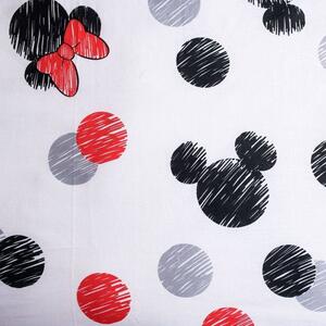 JERRY FABRICS Povlečení Mickey a Minnie Love and kiss Bavlna, 140/200, 70/90 cm