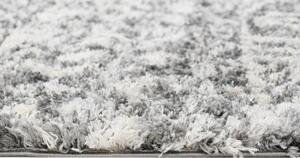 Kusový koberec shaggy Acama šedý 160x229cm