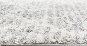 Kusový koberec shaggy Atika světle šedý 60x100cm