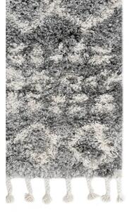 Kusový koberec shaggy Apache šedý 120x170cm