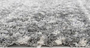 Kusový koberec shaggy Alsea tmavě šedý 140x200cm