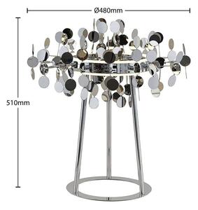Lucande - Glimmo LED Stolní Lampa Chrome - Lampemesteren