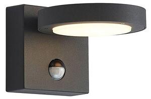 Lucande - Belna LED Venkovní Nástěnné Svítidlo s Sensor Graphite - Lampemesteren