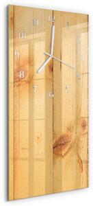 Skleněné hodiny vertikální Dřevo zsppb-30x60-00089746
