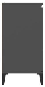 Příborník Lucius - 60x35x70 cm | šedý