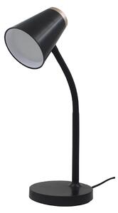 Stolní lampa Chico, 1x černé/zlaté PVC stínítko, b