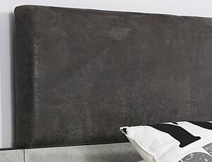 Postel s nočními stolky Penzberg 160x200 cm, šedá/beton