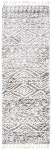 Kusový koberec shaggy Acama šedý atyp 60x200cm