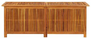 Zahradní úložný box - masivní akáciové dřevo | 150x50x58 cm