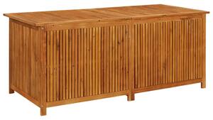 Zahradní úložný box - masivní akáciové dřevo | 175x80x75 cm