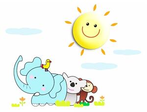 Dětské nástěnné svítidlo Sunny, 1x žluté plastové stínítko, ml