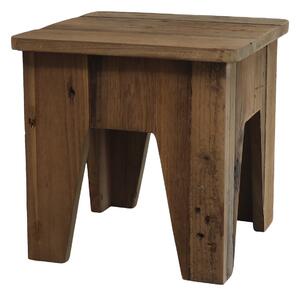 Dřevěná dekorační retro stolička Malvien - 28*28*28cm