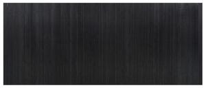 Paraván černý 165 x 400 cm bambus