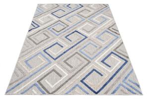 Kusový koberec Milas šedomodrý 80x150cm