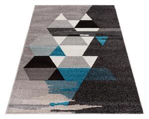 Kusový koberec Double šedomodrý 300x400cm