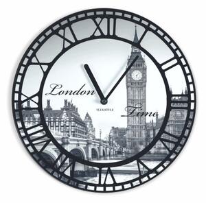 Londýn nástěnné hodiny ve vintage stylu