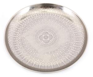 DEKORAČNÍ PODNOS, kov, 42 cm - Dekorační talíře & dekorační misky