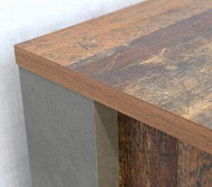 Komoda CLIF staré dřevo/beton