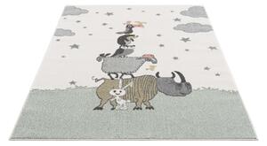 Dětský pohádkový koberec s motivem zvířátek Šířka: 80 cm | Délka: 150 cm