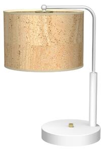 Stolní lampa Cork, 1x korkové stínítko, w