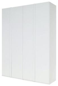 Šatní skříň GENUA bílá, šířka 180 cm