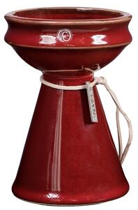 ERNST Kameninová váza Hyacint Red - 12 cm EF570