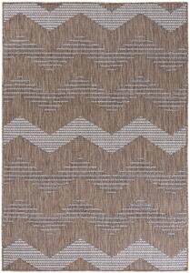 Kusový koberec Malaga hnědý 100x200cm