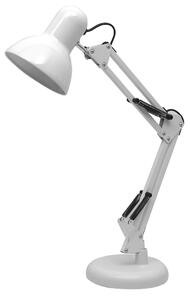 Stolní lampa Nexa, 1x bílé kovové stínítko, w
