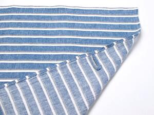 Snový svět Oceán modrý - lněný ručník - sarong Rozměr: 60 x 115 cm