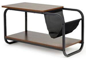 Moderní loftový konferenční stolek 2 úrovně ModernHome YLT-1502-02P