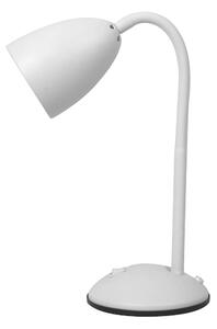 Stolní lampa Logic, 1x bílé kovové stínítko, w
