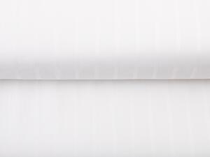 Damašek bílý - proužky 6 a 24 mm DM-002 - metráž šířka 285 cm
