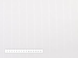 Biante Damaškový běhoun na stůl DM-002 Bílý - proužky 6 a 24 mm 20x120 cm