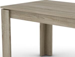 Jídelní stůl Inter 120x80 cm, dub sonoma
