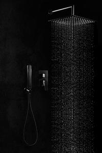 Deante Hiacynt, podomítková sprchová sestava s pákovou baterií + BOX, černá matná, BXYZNQHM